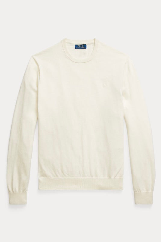 POLO RALPH LAUREN Cotton-Cashmere Crewneck Jumper Cream - Dale