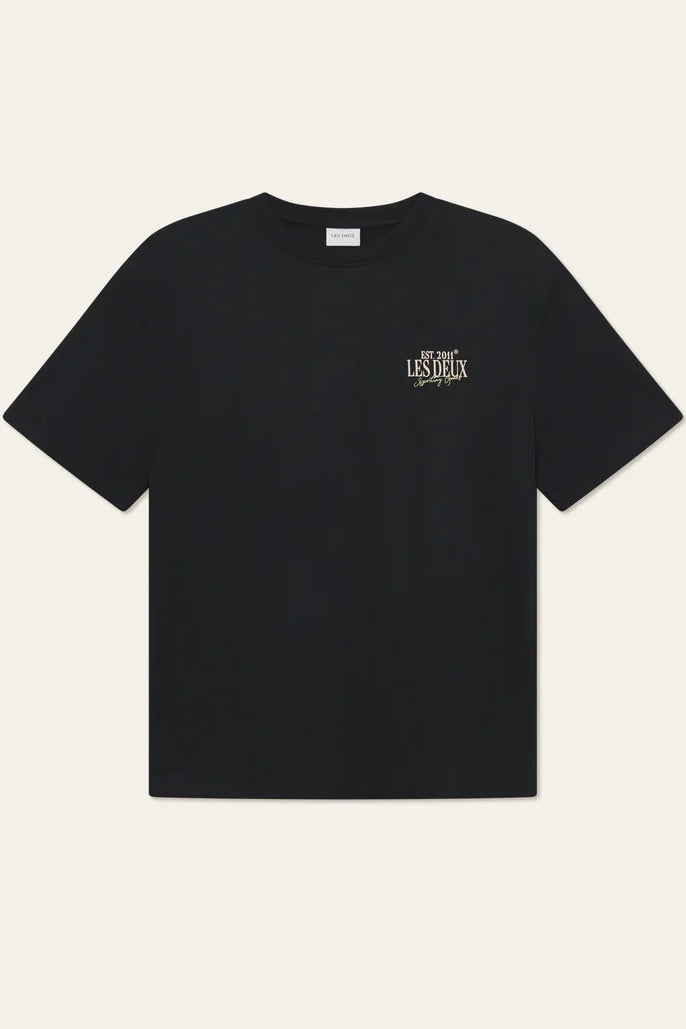 LES DEUX Allen T-Shirt Black - Dale