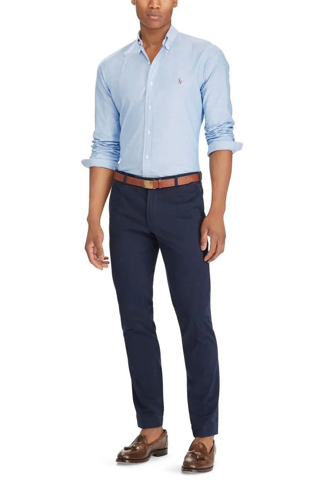POLO RALPH LAUREN Slim Fit Oxford Shirt BSR Blue - Dale