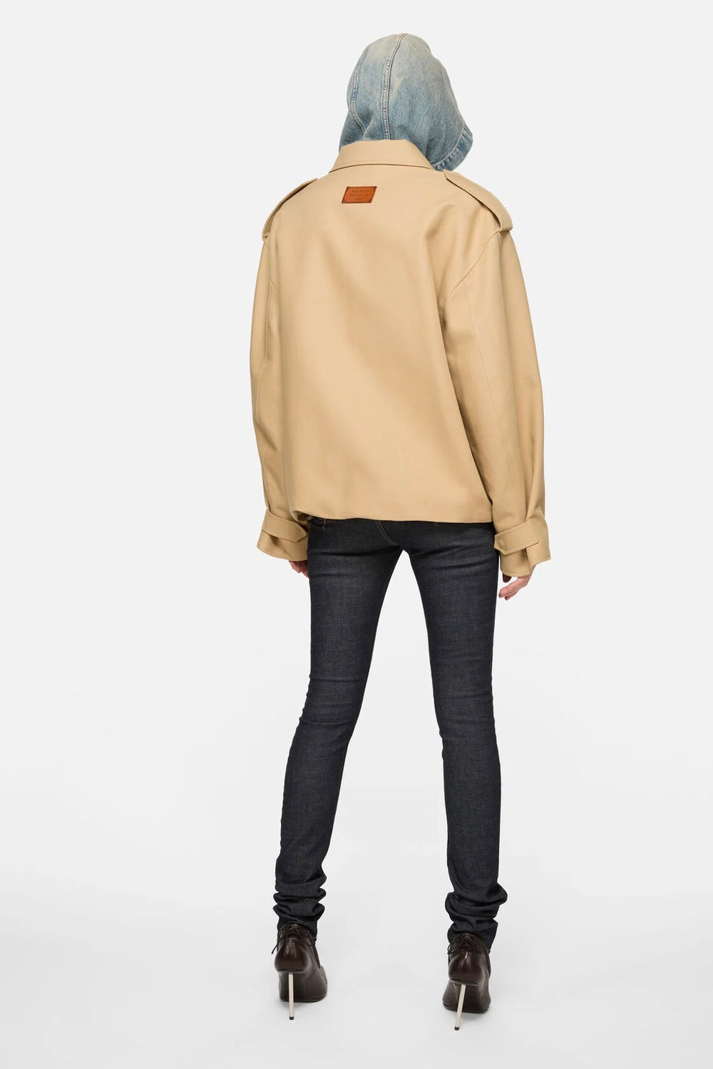 ACNE STUDIOS Onaga Cotton Satin Jacket - Dale