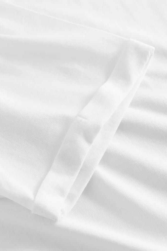 LES DEUX - NØRREGAARD T-SHIRT WHITE - Dale