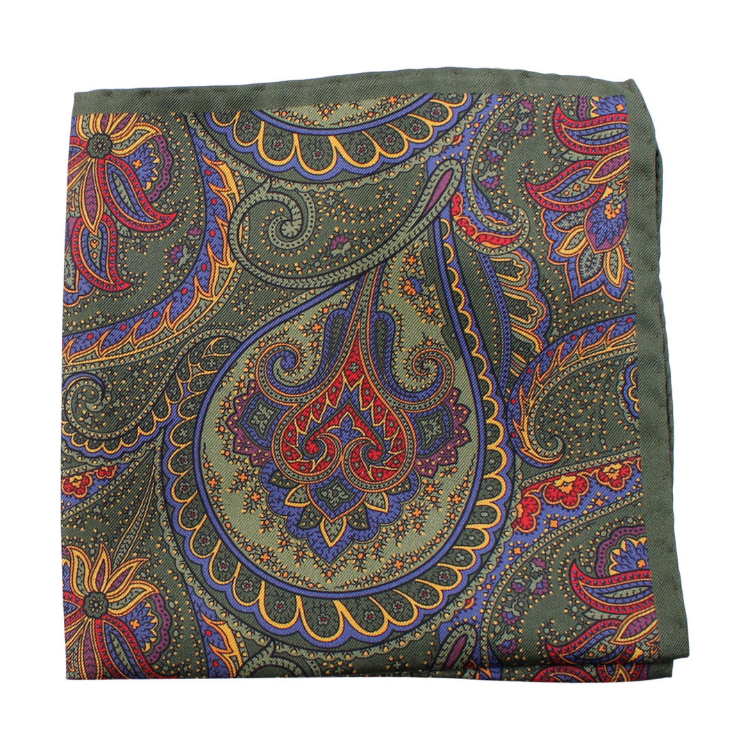 AMANDA CHRISTENSEN PAISLEY POCKET SQARE - Dale