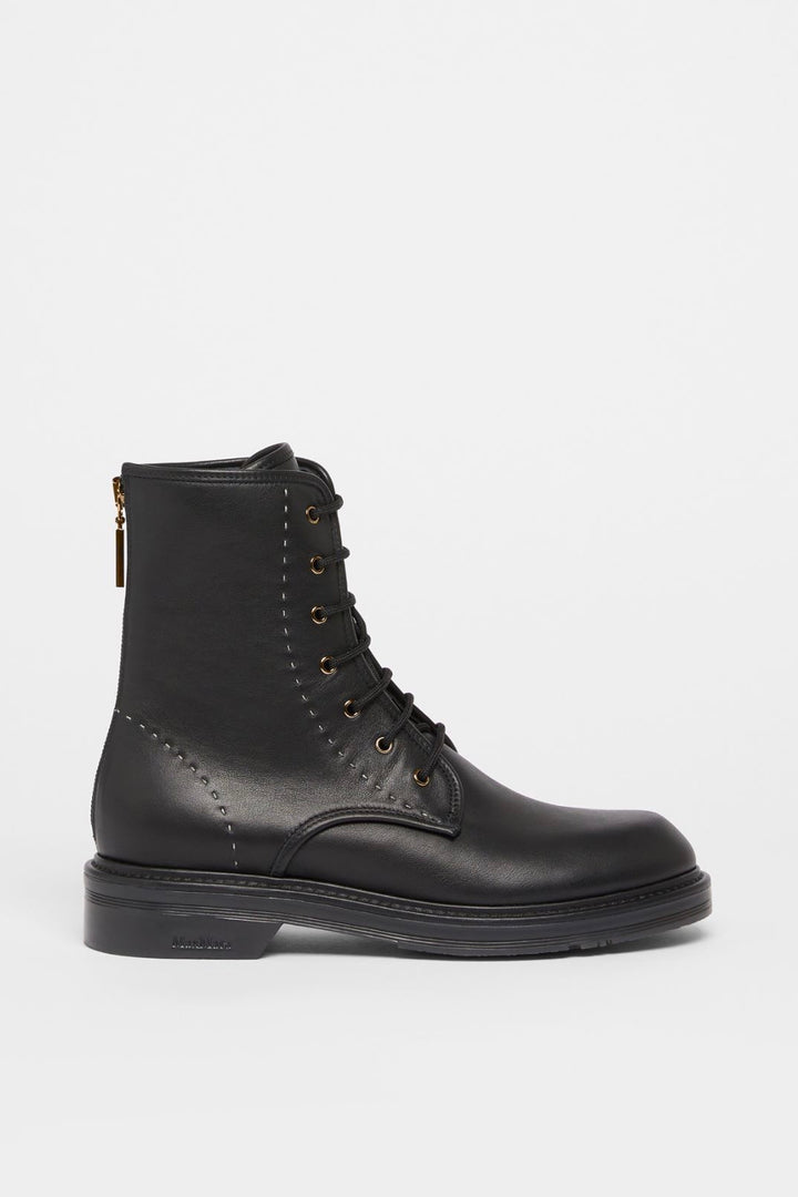 MAX MARA Leather Combat Boots - Dale