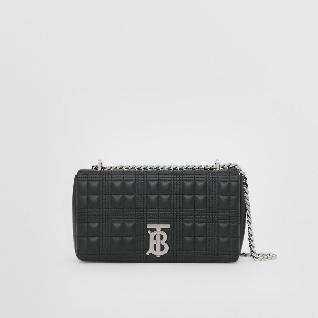 BURBERRY Lola Crossbody Bag Black With Silver - Dale
