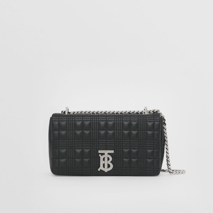 BURBERRY Lola Crossbody Bag Black With Silver - Dale