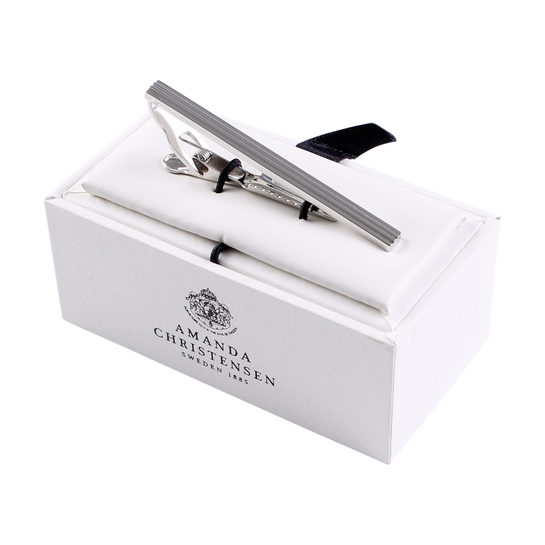 AMANDA CHRISTENSEN TIE CLIP CLASSIC SILVER - Dale