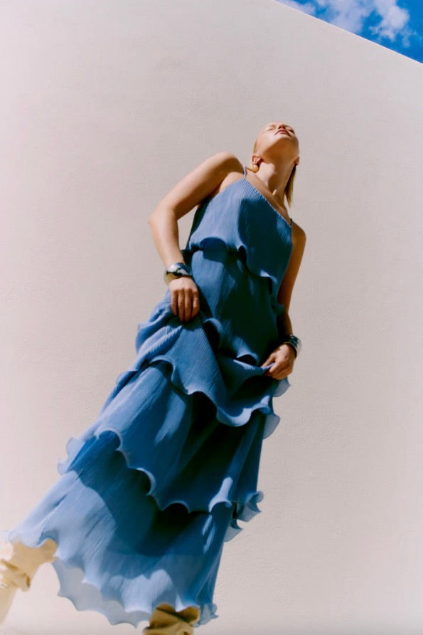 COPENHAGEN MUSE CMKira Dress Forever Blue - Dale