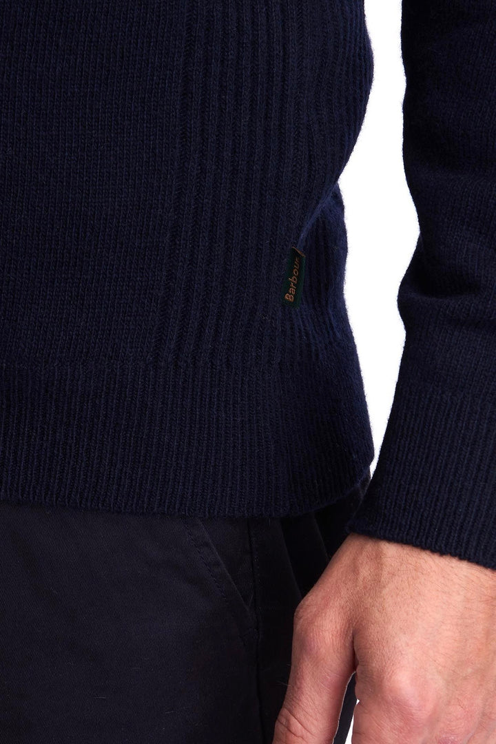 BARBOUR Barbour Holden Half Zip Navy - Dale