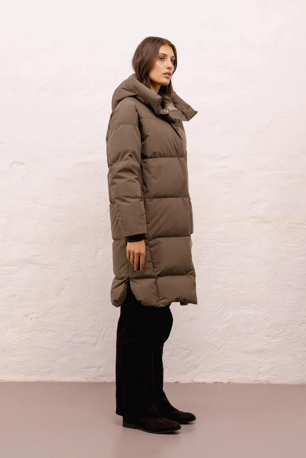 SCANDINAVIAN EDITION Swell II Down Coat Major Brown - Dale