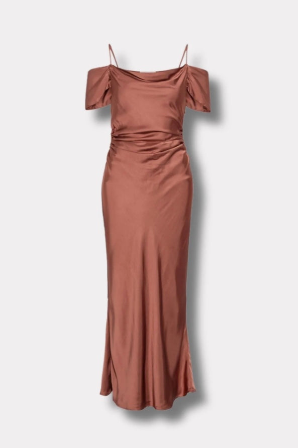 CAMILLA PIHL Lyra Dress Terracotta - Dale