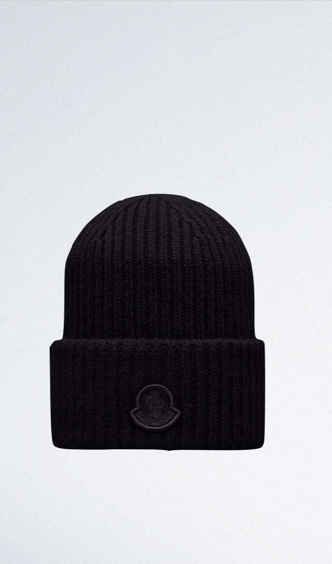 MONCLER Woolen Hat Black - Dale