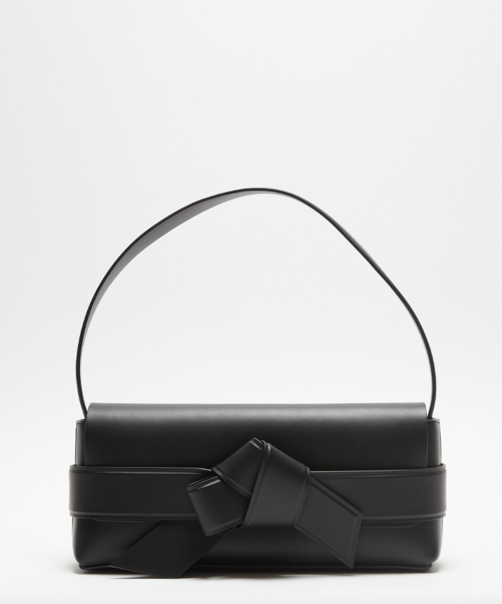 ACNE STUDIOS Musubi Shoulder Bag Matte Black - Dale