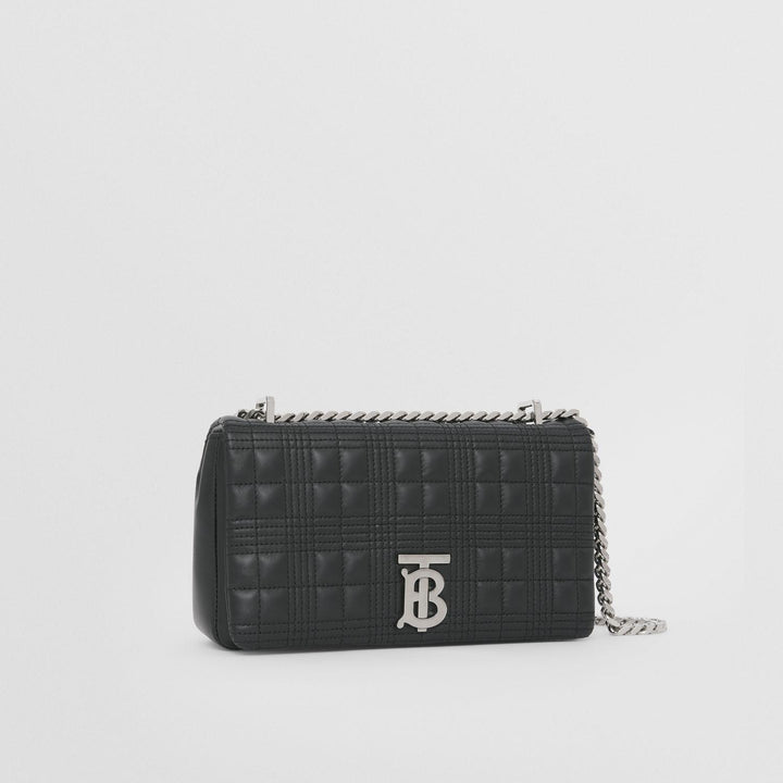 BURBERRY Lola Crossbody Bag Black With Silver - Dale