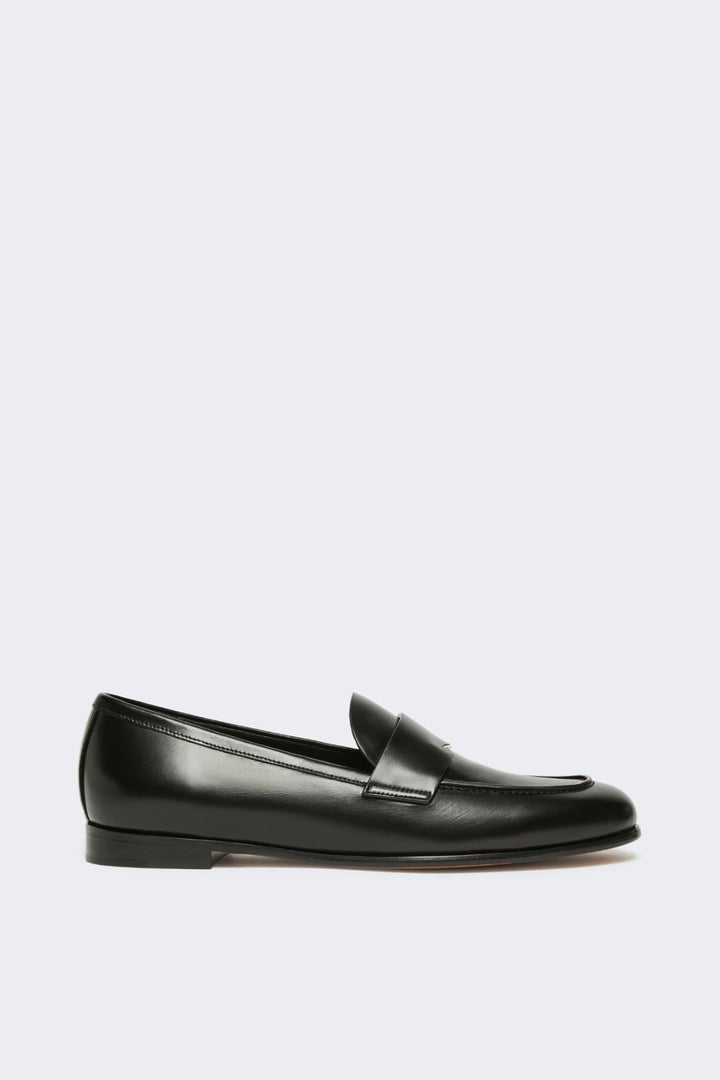 MAX MARA Semi-Glossy Leather Moccasins - Dale