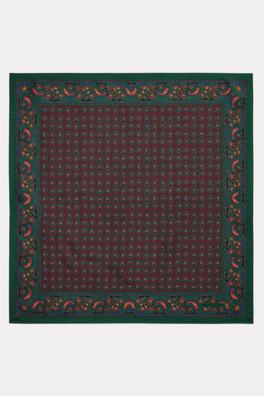 POLO RALPH LAUREN Silk Foulard Bandanna - Dale