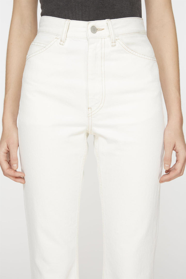 ACNE STUDIOS Regular Fit Jeans 1977 White Out - Dale