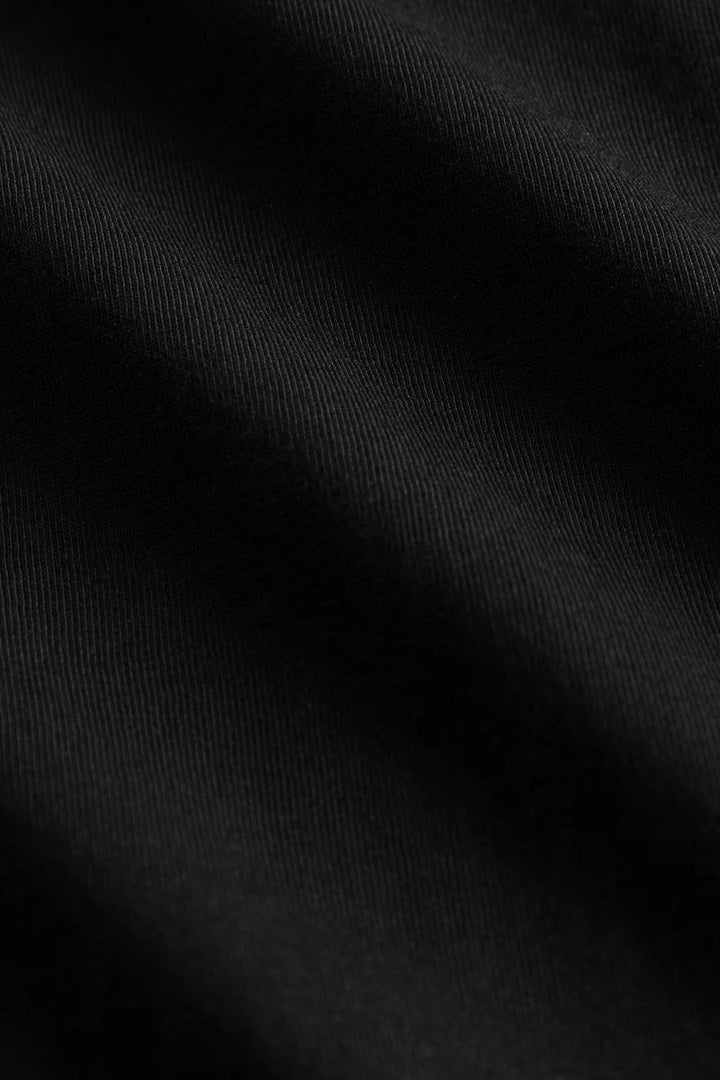 MKDT. (Mark Tan) LAIA COTTON T-SHIRT BLACK - Dale