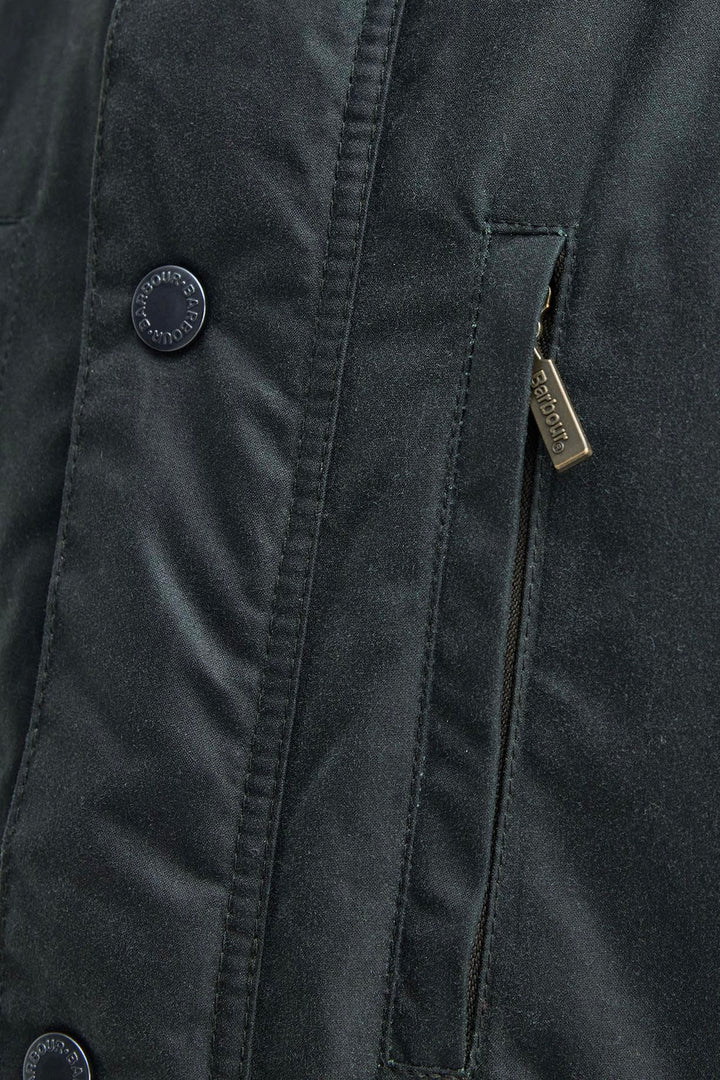 BARBOUR Falstone Waxed Jacket Sage - Dale