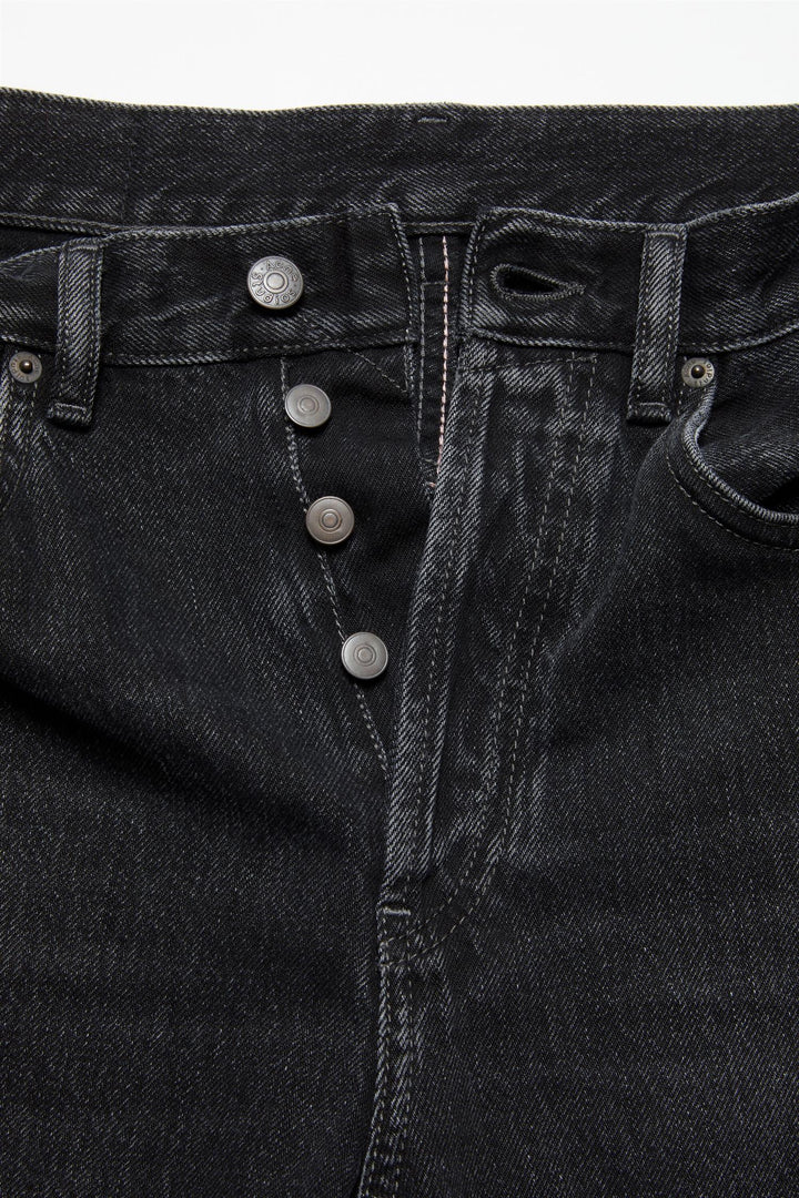 ACNE STUDIOS Regular Fit Jeans 1996 Vintage Black - Dale