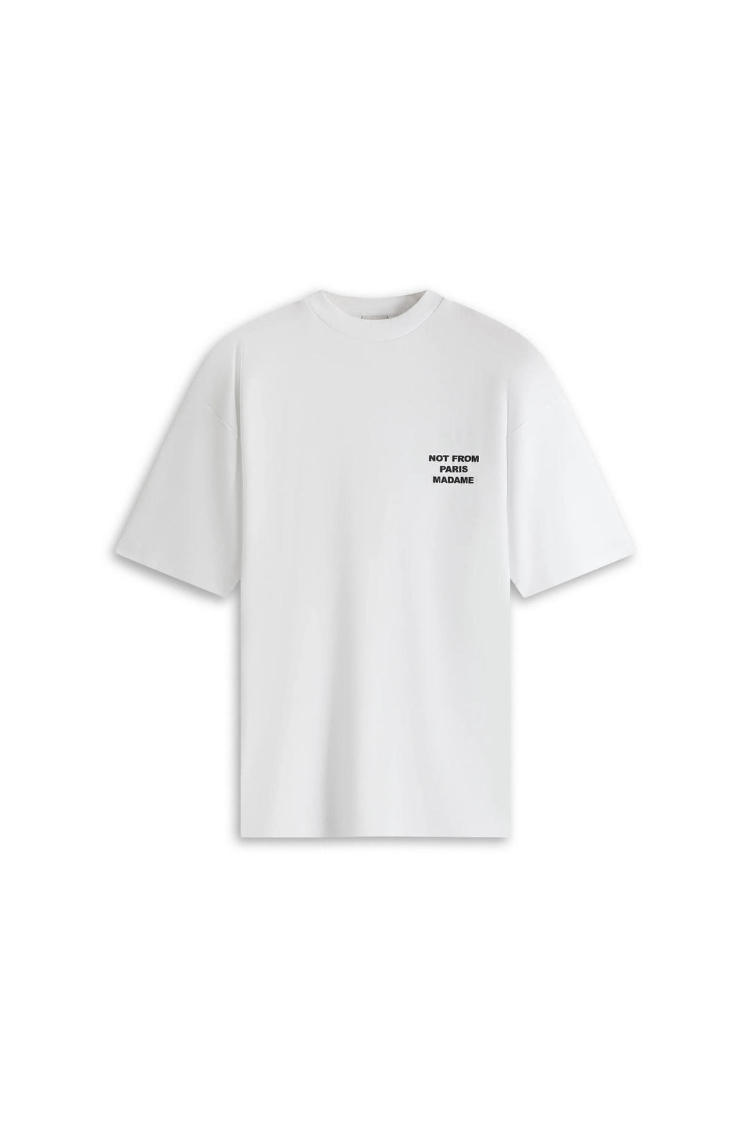 Drôle de Monsieur Le T-shirt Slogan Optic White - Dale
