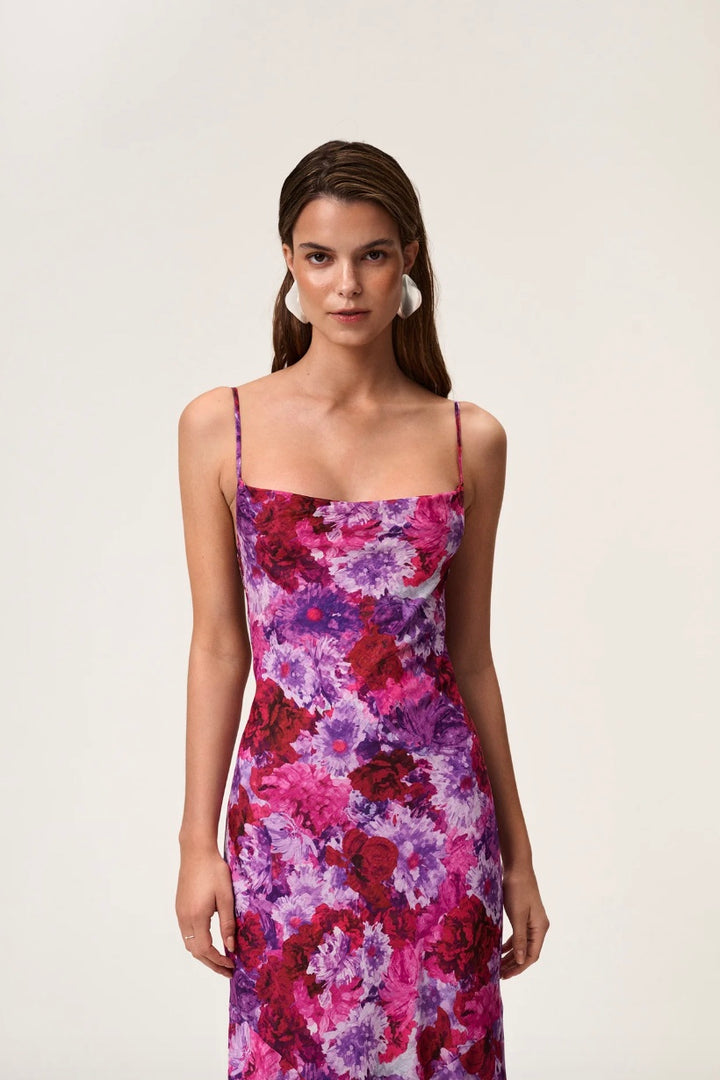 ADOORE Verona Dress Lilac Flower - Dale