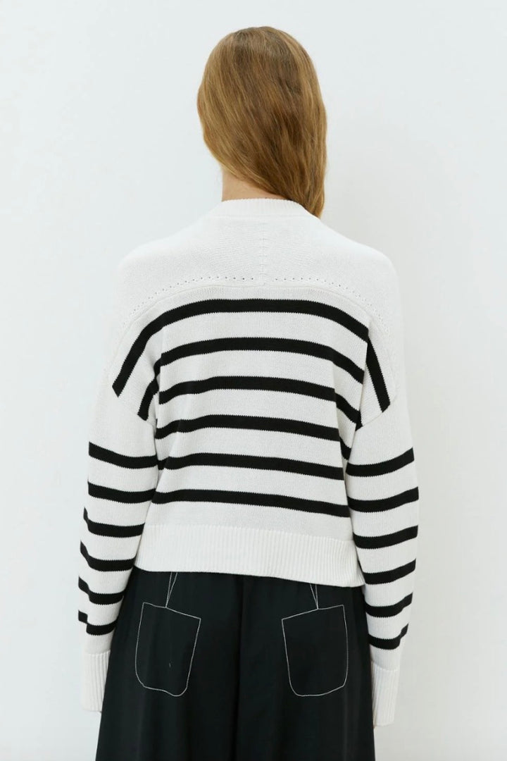 MEIMEIJ Striped Cardigan - Dale