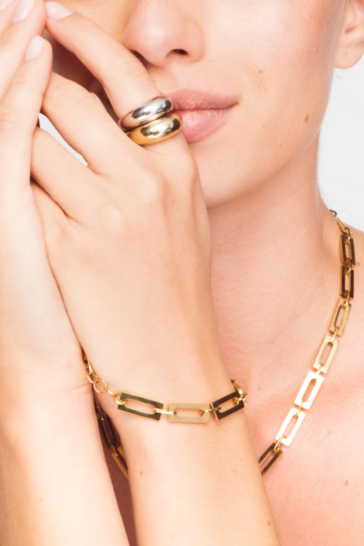 CAMILLA PIHL JEWELRY The Shiny Ring Gold - Dale
