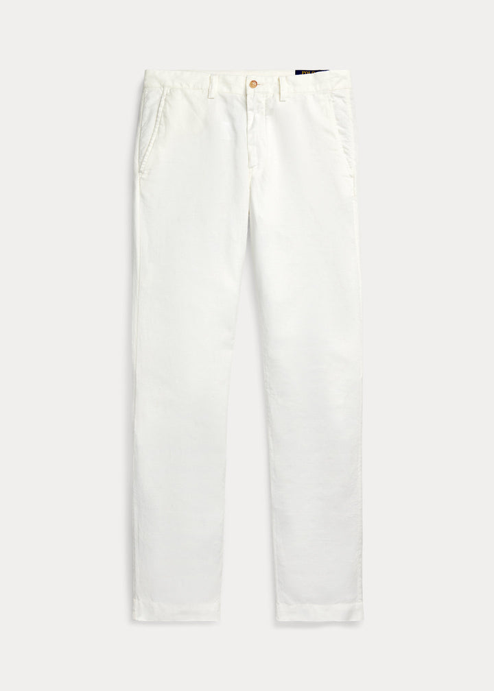 POLO RALPH LAUREN Straight Fit Linen-Cotton Trouser - Dale