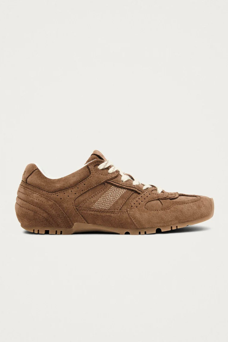 ALOHAS Tb.56 Suede Brown Leather Sneakers - Dale