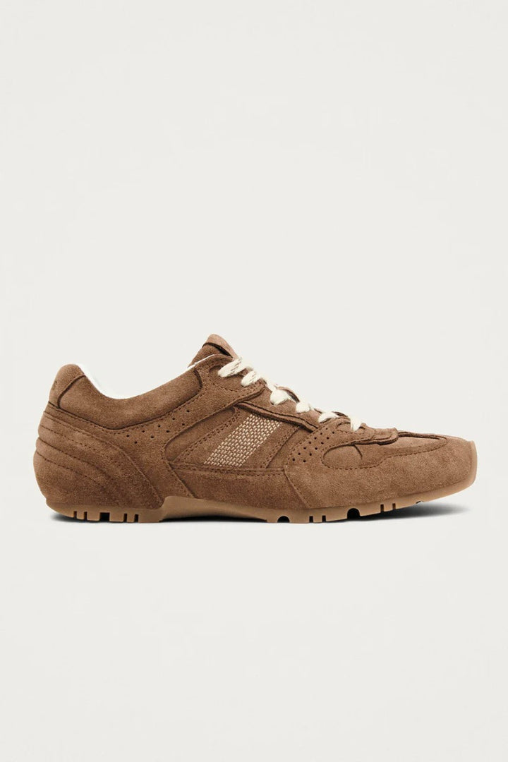 ALOHAS Tb.56 Suede Brown Leather Sneakers - Dale