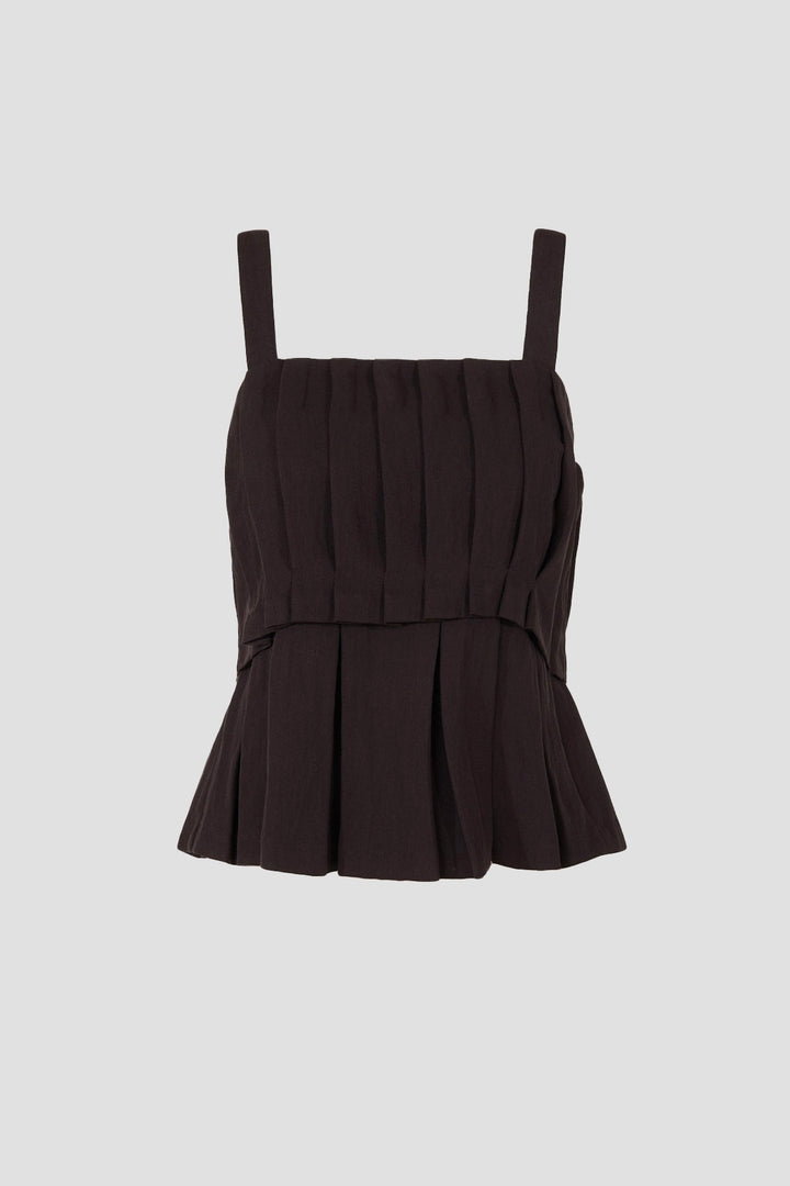 CAMILLA PIHL Malou Top Soft Black - Dale