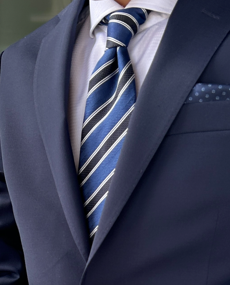 AMANDA CHRISTENSEN CLASSIC STRIPE TIE - Dale