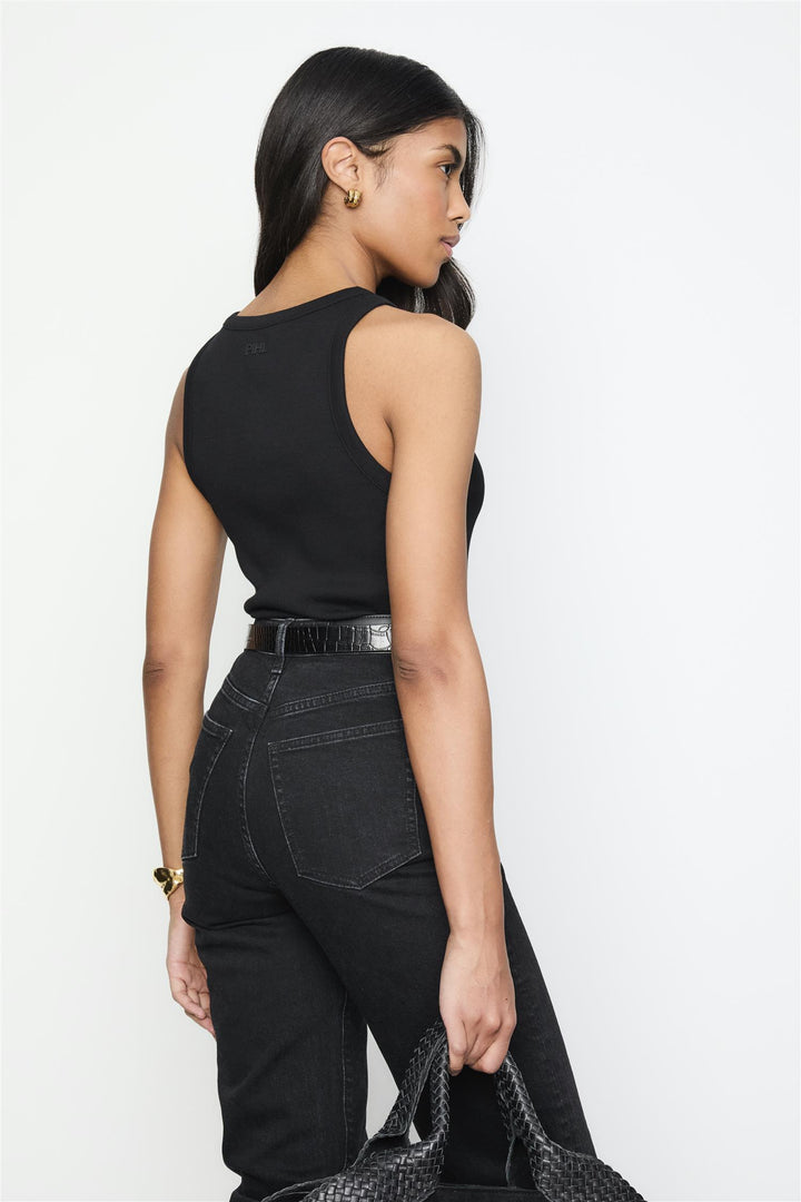 CAMILLA PIHL DENIM Pia Rib Singlet Black - Dale