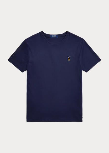 POLO RALPH LAUREN Custom Slim Fit Soft Cotton T-Shirt Refined Navy - Dale