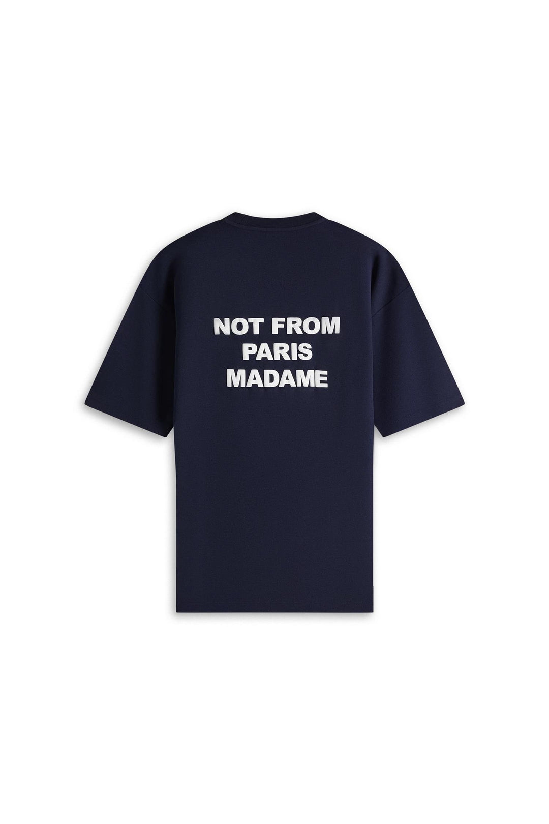 Drôle de Monsieur Le T-shirt Slogan Navy - Dale