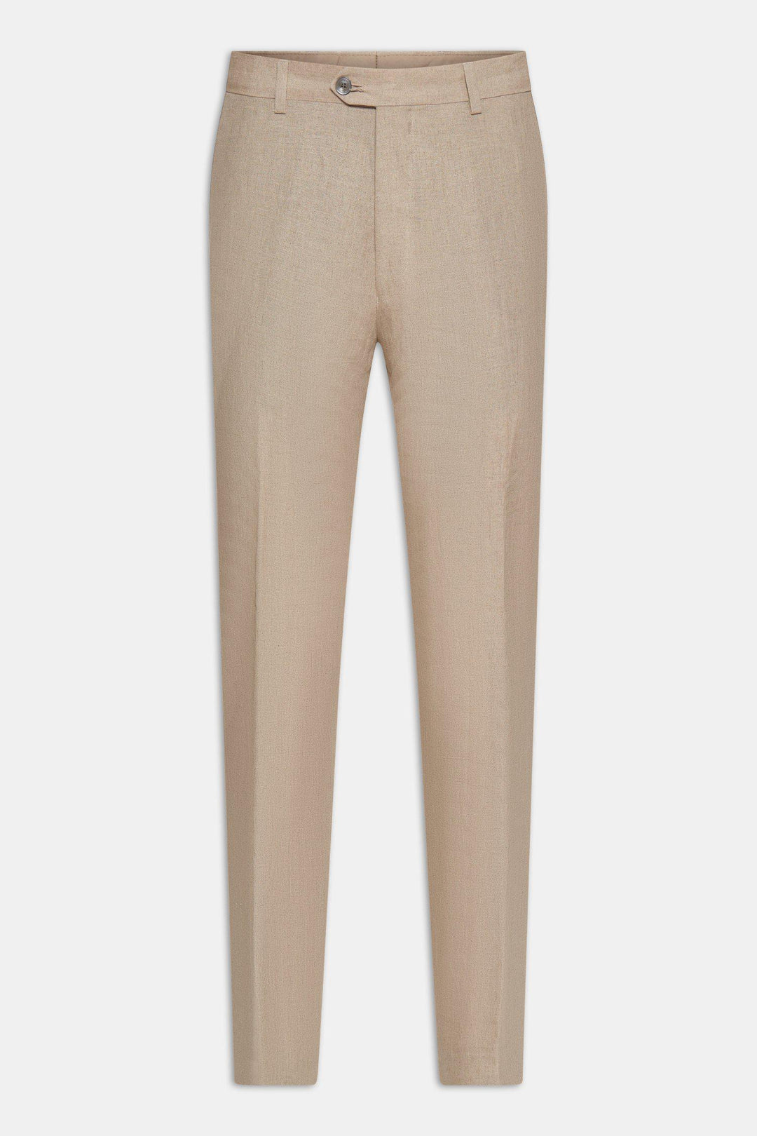 OSCAR JACOBSON Denz Linen Trousers Natural Beige - Dale
