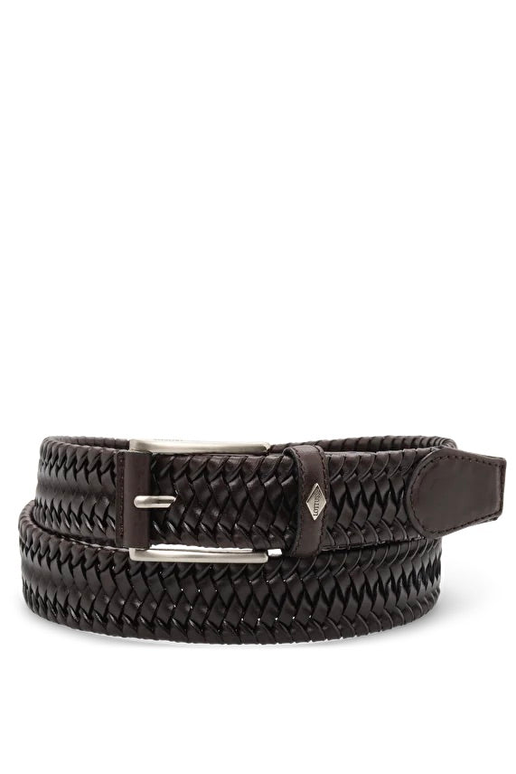 LOTTUSSE Trenza Braided Belt Mocha - Dale