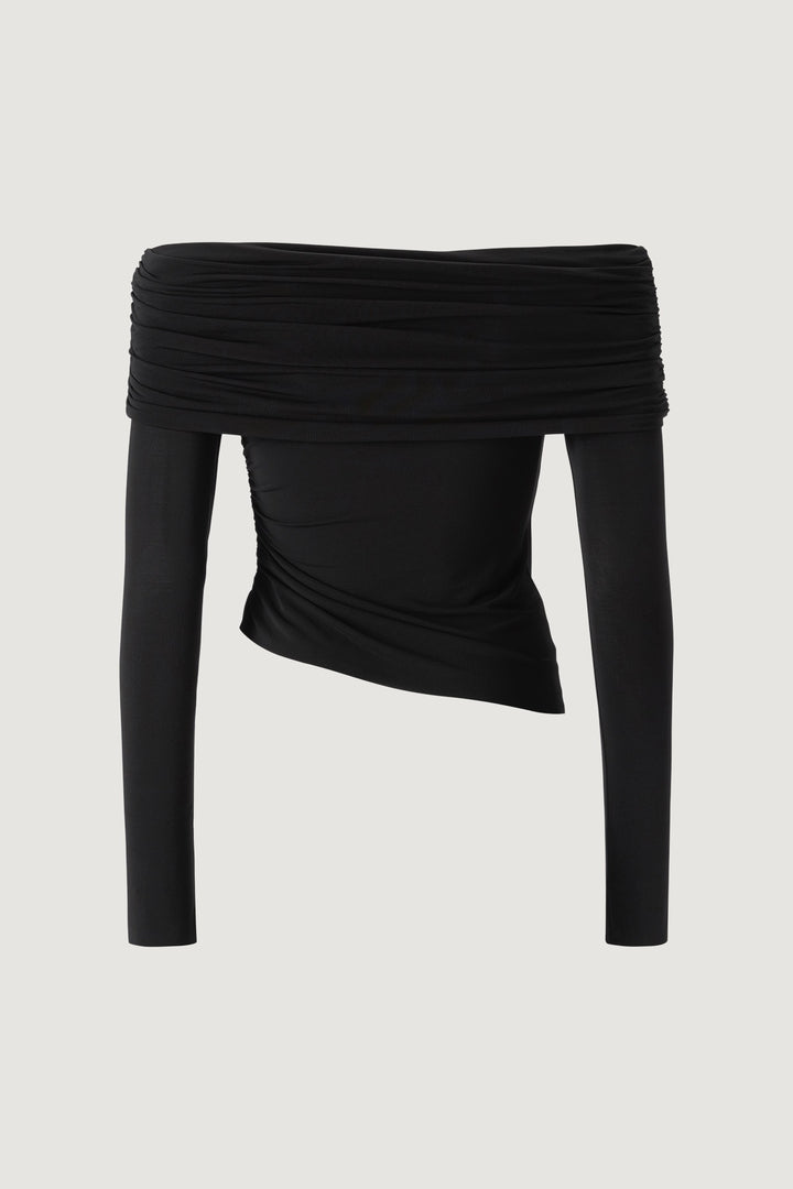 AVORA Off-shoulder Top Black - Dale