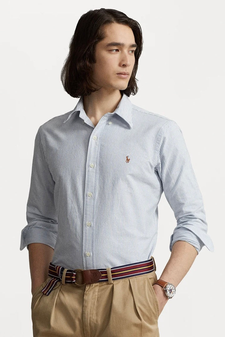 POLO RALPH LAUREN Custom Fit Oxford Shirt Stripe - Dale