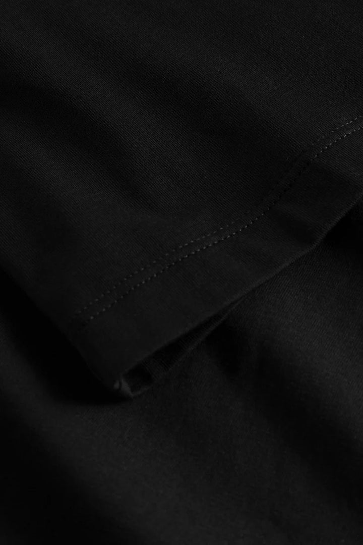 MKDT. (Mark Tan) LAIA COTTON T-SHIRT BLACK - Dale