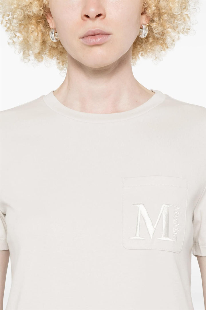 MAX MARA S' Madera T-shirt Light Beige - Dale