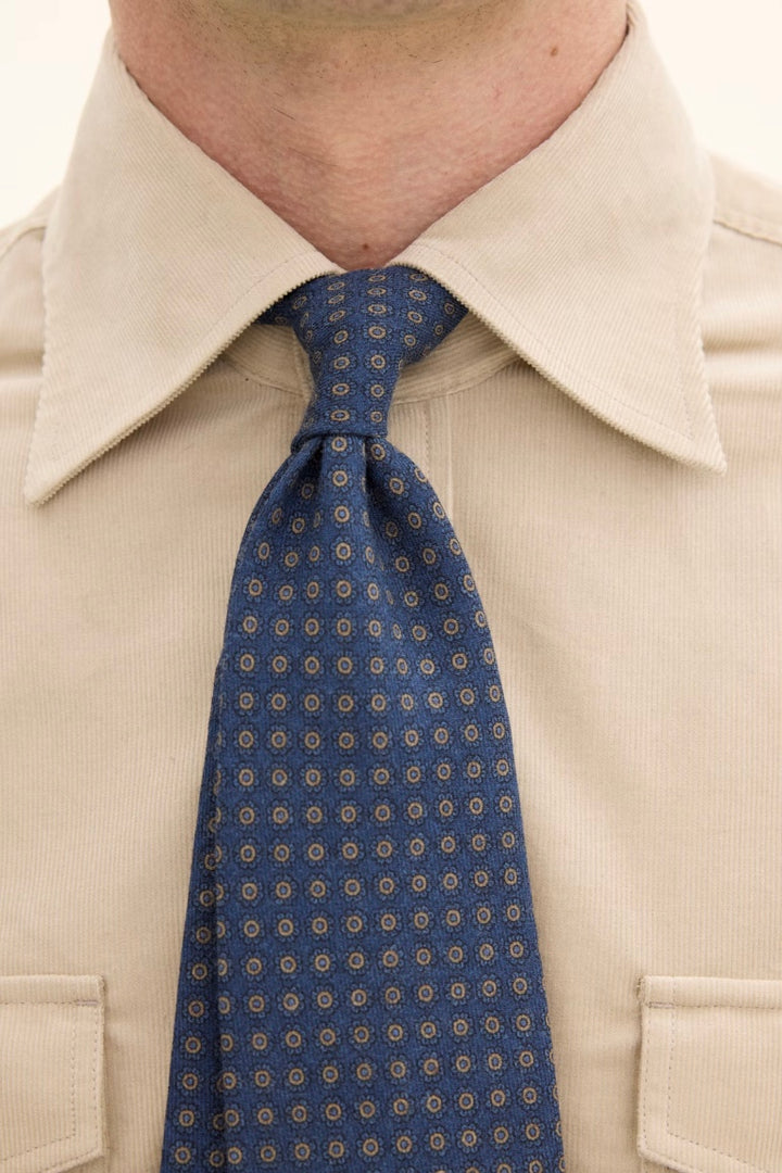 OSCAR JACOBSON Wool Tie Bluegrass - Dale