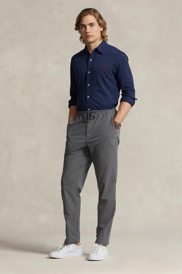 POLO RALPH LAUREN Featherweight Mesh Shirt Navy Heather - Dale