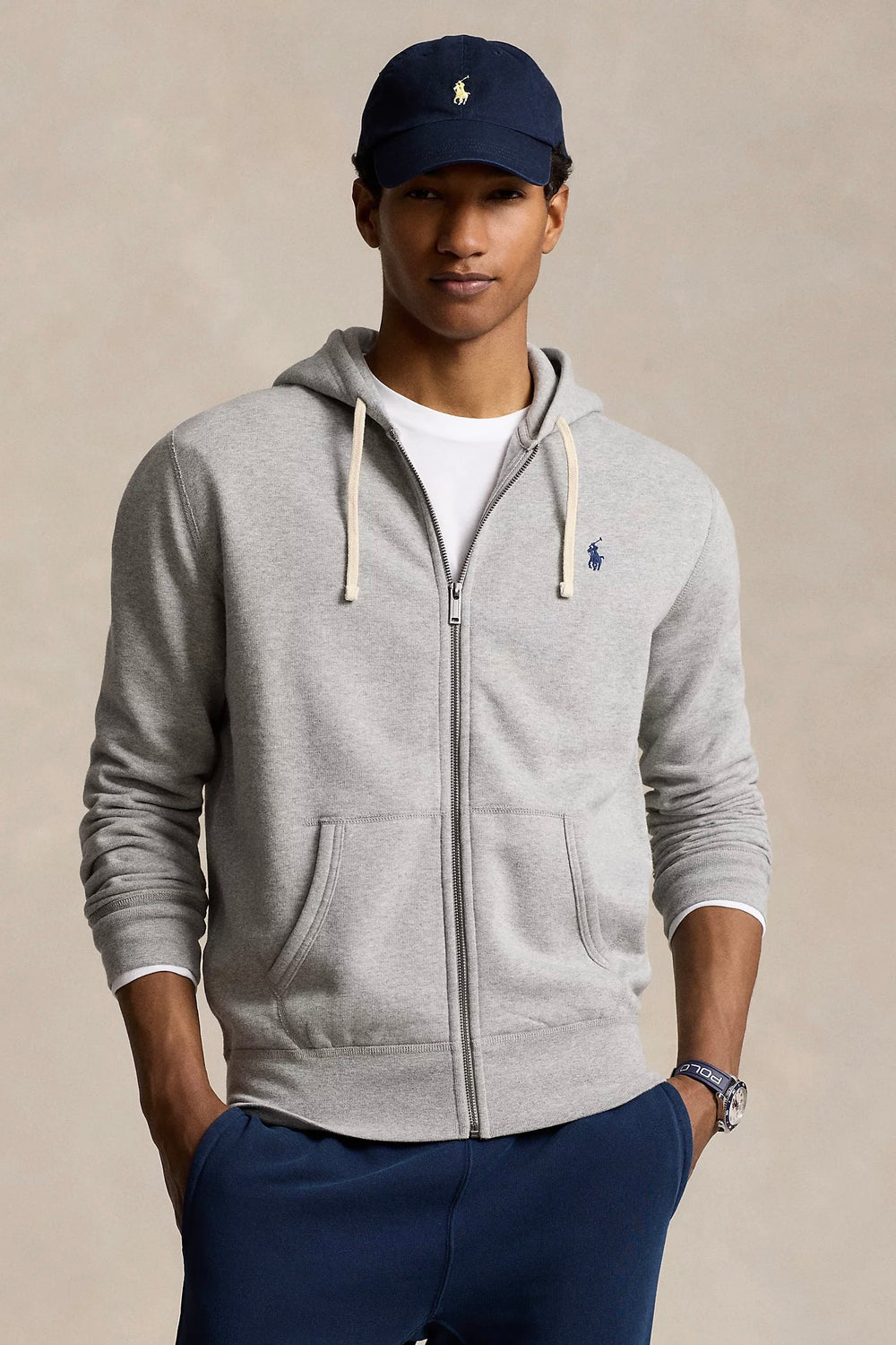 POLO RALPH LAUREN The RL Fleece Hoodie Andover Heather - Dale