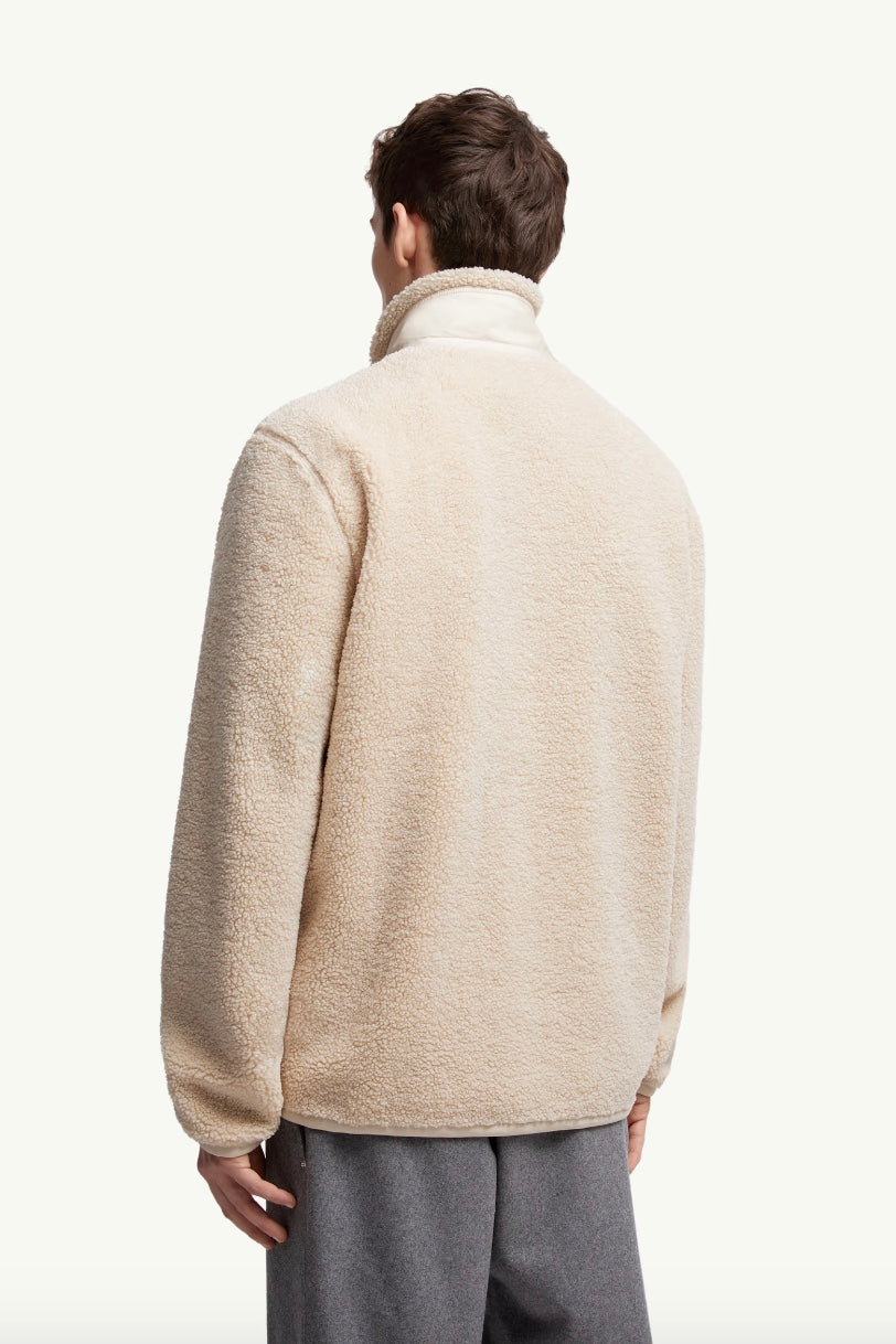 MONCLER Teddy Zip-Up Sweatshirt with Pocket - Dale