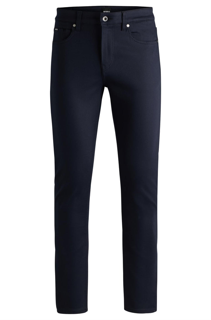 BOSS Delaware Performance Stretch Dark Blue - Dale