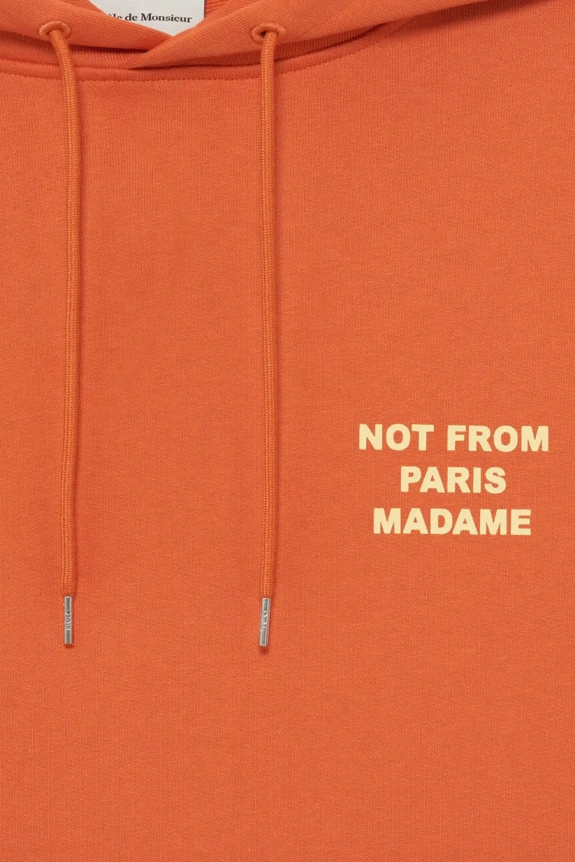 Drôle de Monsieur Le Hoodie Slogan Rust - Dale