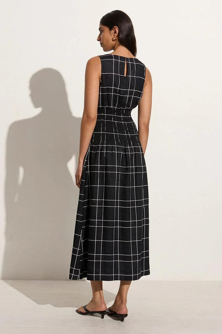 FAITHFULL THE BRAND La Canella Midi Dress - Dale