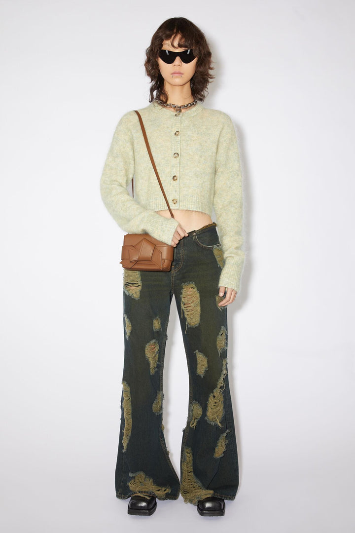 ACNE STUDIOS Musubi Crossbody Wallet Camel Brown - Dale