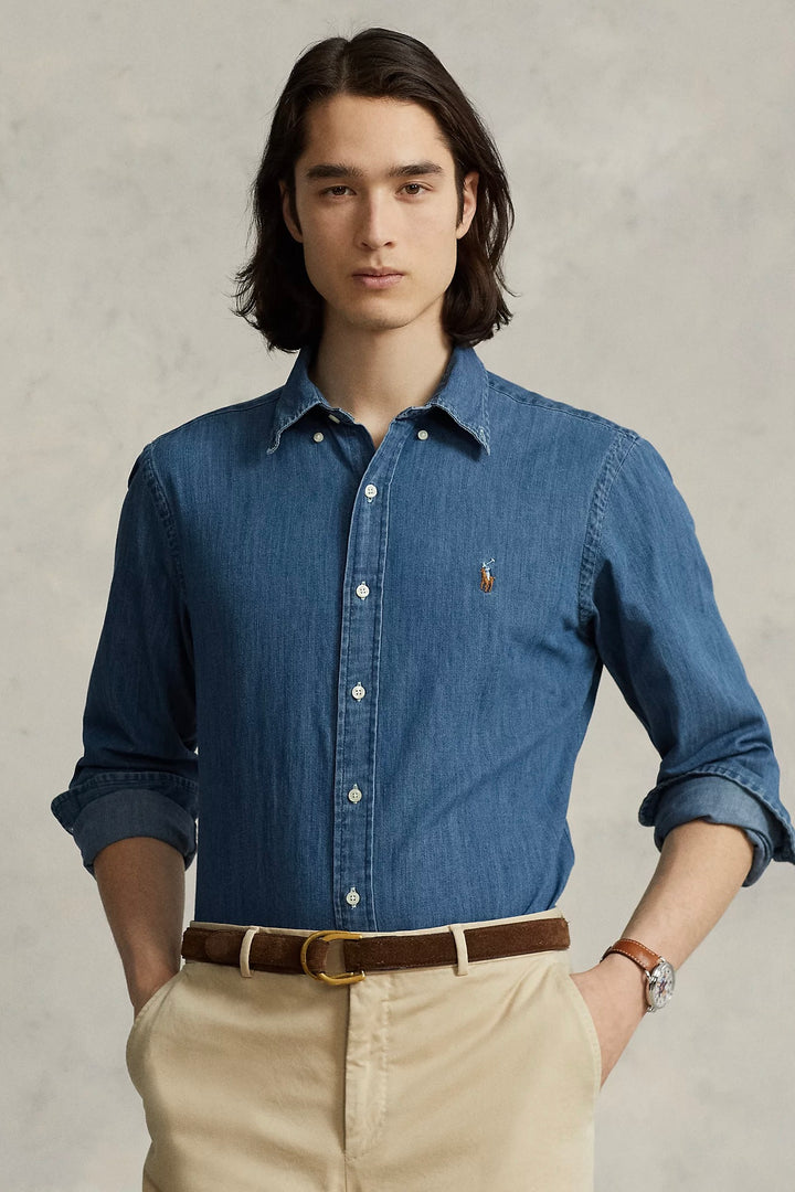 POLO RALPH LAUREN Custom Fit Denim Shirt - Dale